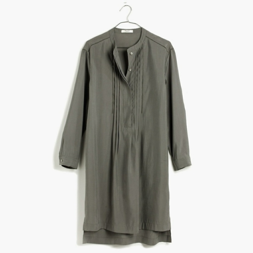Madewell olive tunic dress - medium
